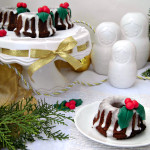 Mini bundt cake Kerst