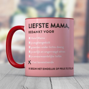 Moederdag cadeau - Bedankt mama tas