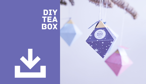 Gratis printable - DIY tea box