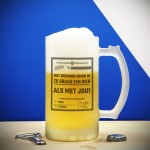 Personaliseerbaar cadeau - Bierglas