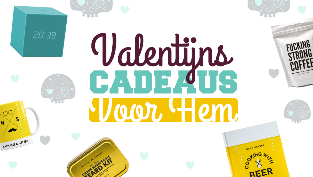 Valentijnscadeau voor hem - Header