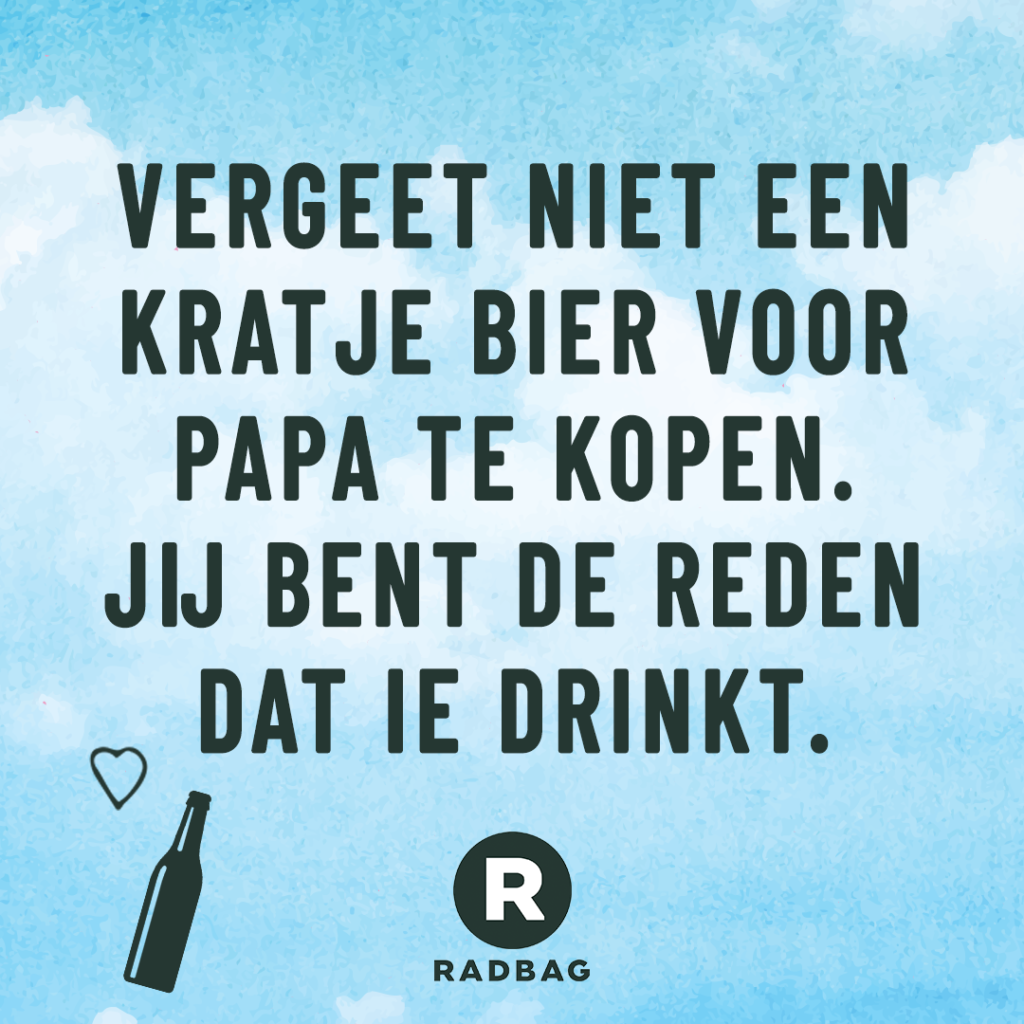 Welp 6 grappige en originele quotes als Vaderdag gedicht VB-99