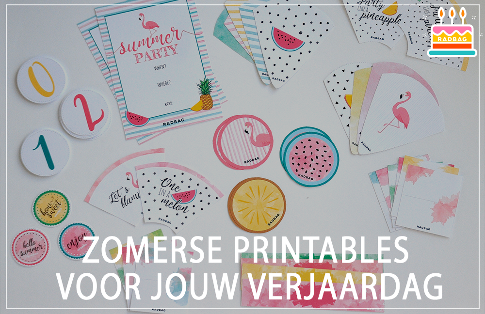 printables voor jouw verjaardagsfeestje