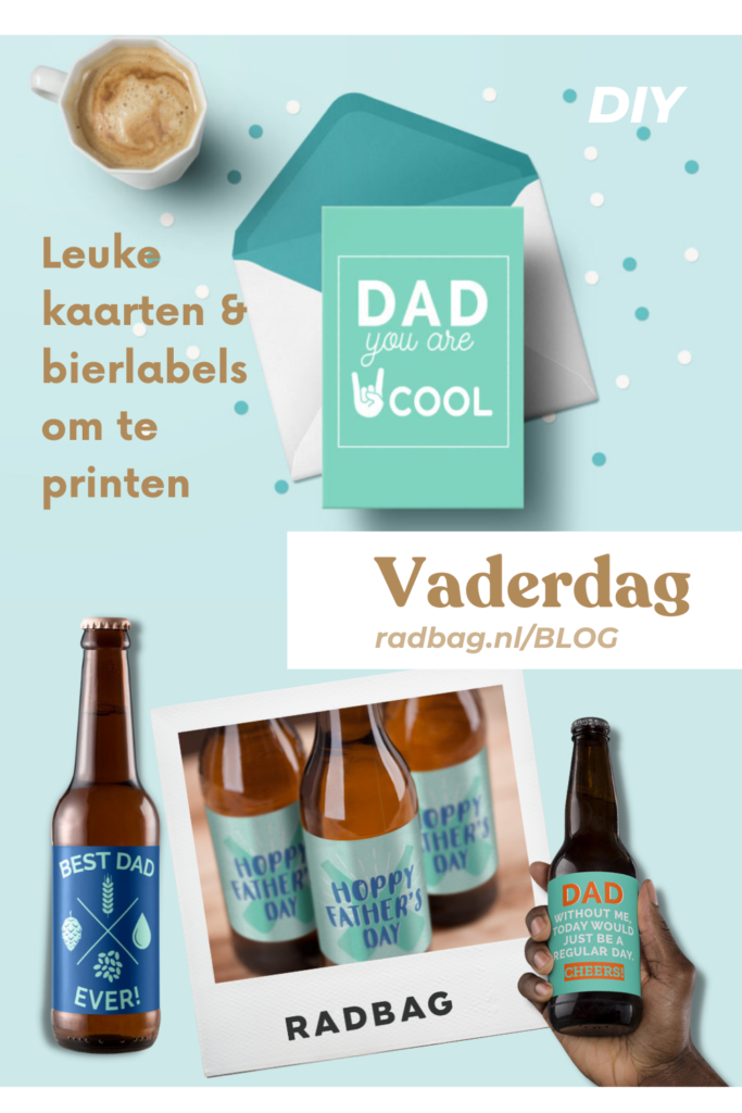 Vaderdag Knutselen bierlabel