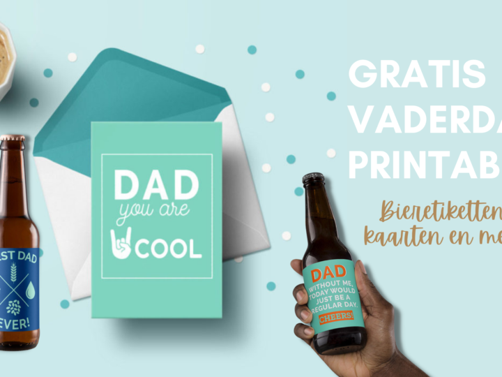 Vaderdag Knutselen bierlabels