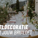 bruiloft decoratie