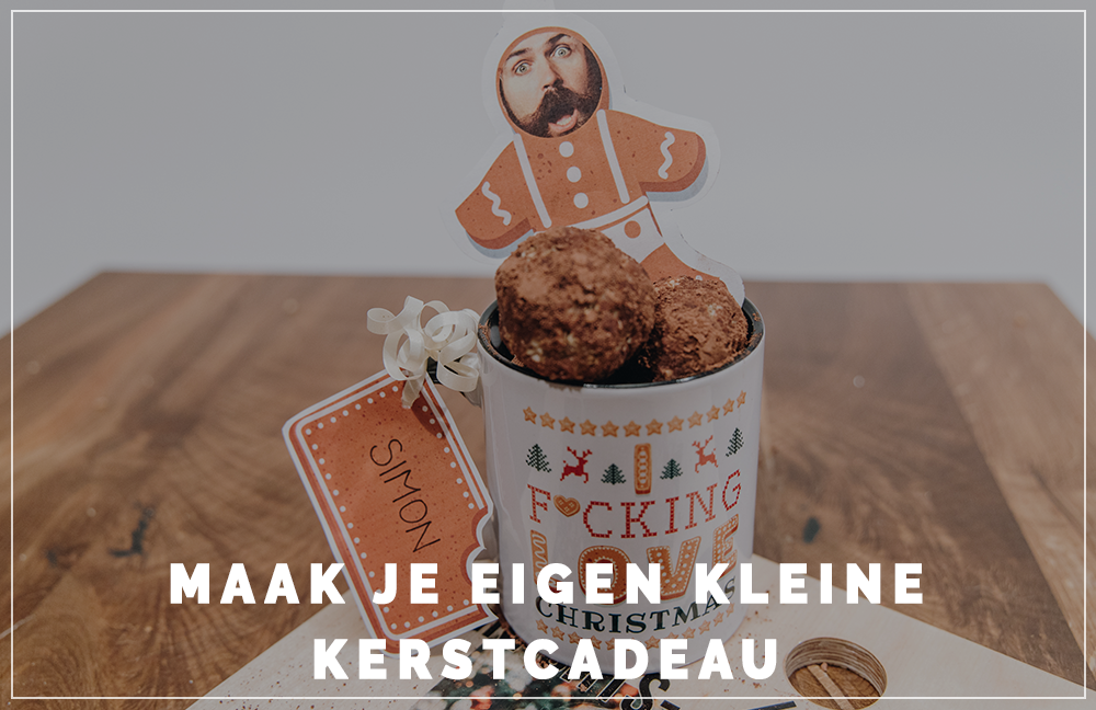 Bevriezen tack Onregelmatigheden Maak je eigen kleine kerstcadeau: energy balls in een fancy kerst mok -