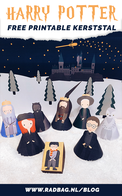 Betere Harry Potter free printable kerststal maken - MUST HAVE voor de fans WG-03