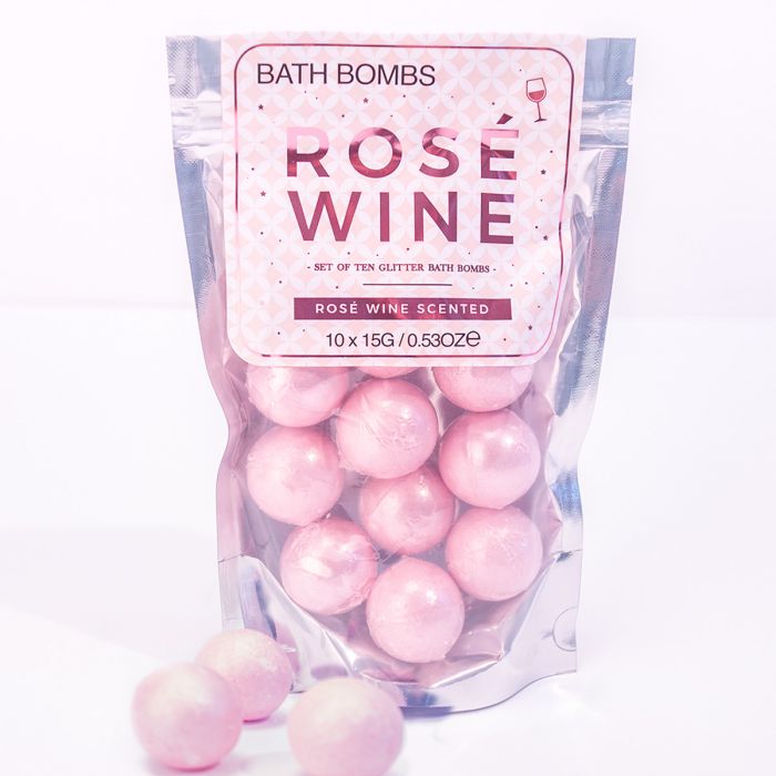 Moederdag cadeau Rose badparels bruisballen