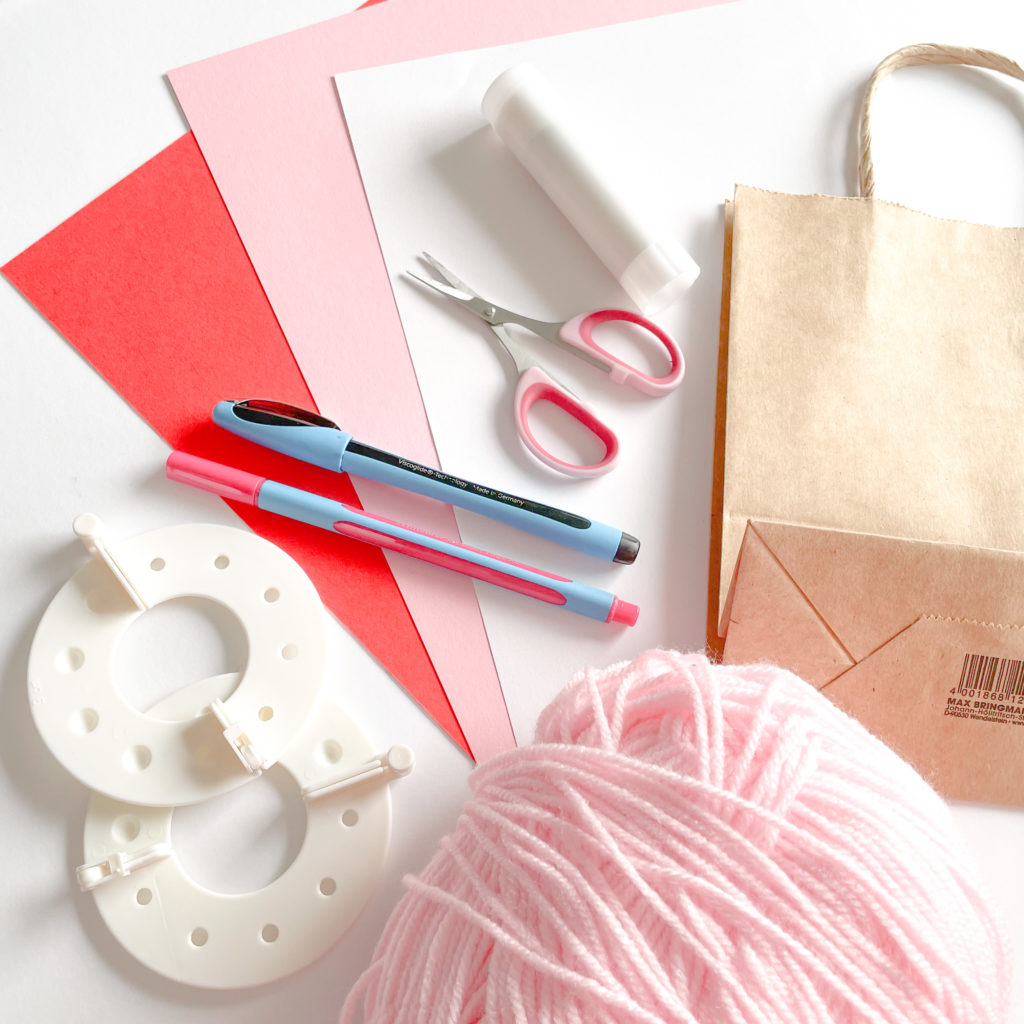 Cadeau tasjes kerst flamingo DIY radbag- wat nodig