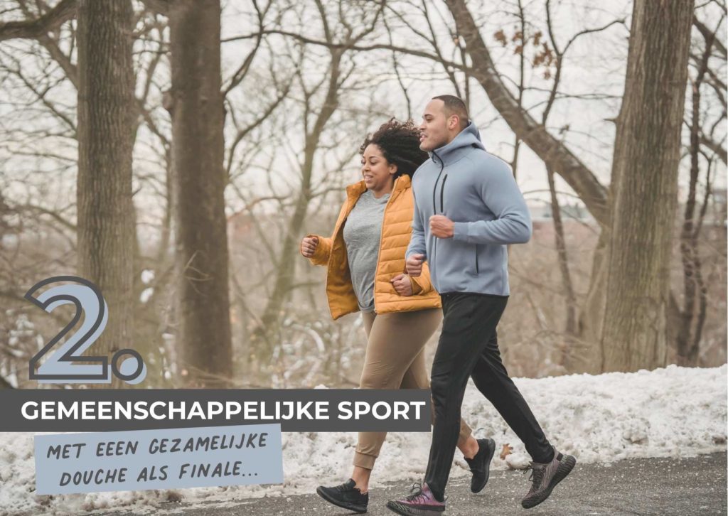 Bucketlist voor koppels samen sporten