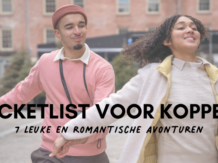 Bucketlist voor koppels blog header