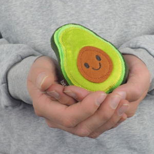 Cadaeau Avocado handwarmer als lief gebaar