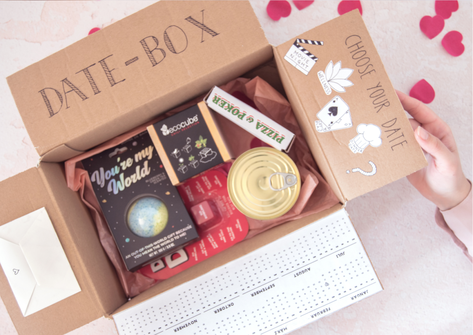 Date ideeën voor de ultieme date night in box voor thuis