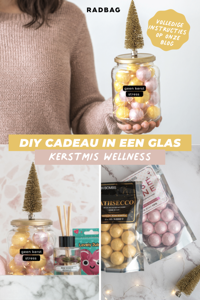 DIY kerstcadeau wellness - weg Kerst stress Pinterest