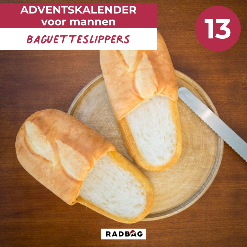 Adventskalender vullen mannen broodsloffen 13