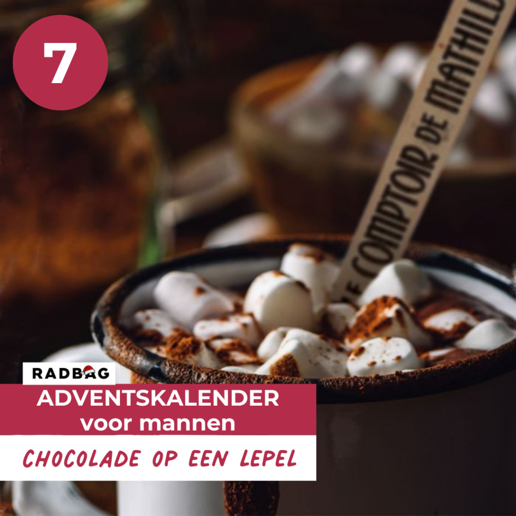 Adventskalender vullen mannen chocholade spoon 7