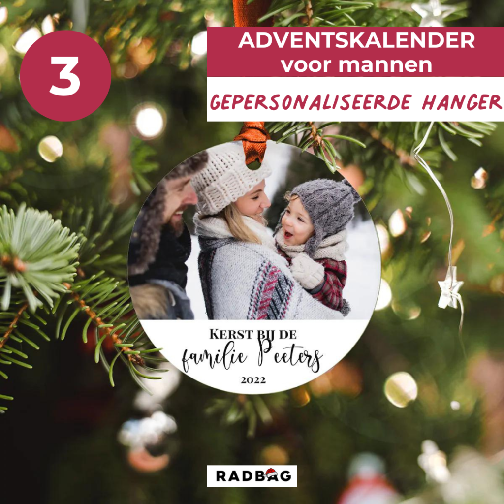 Adventskalender vullen mannen kersthanger 3