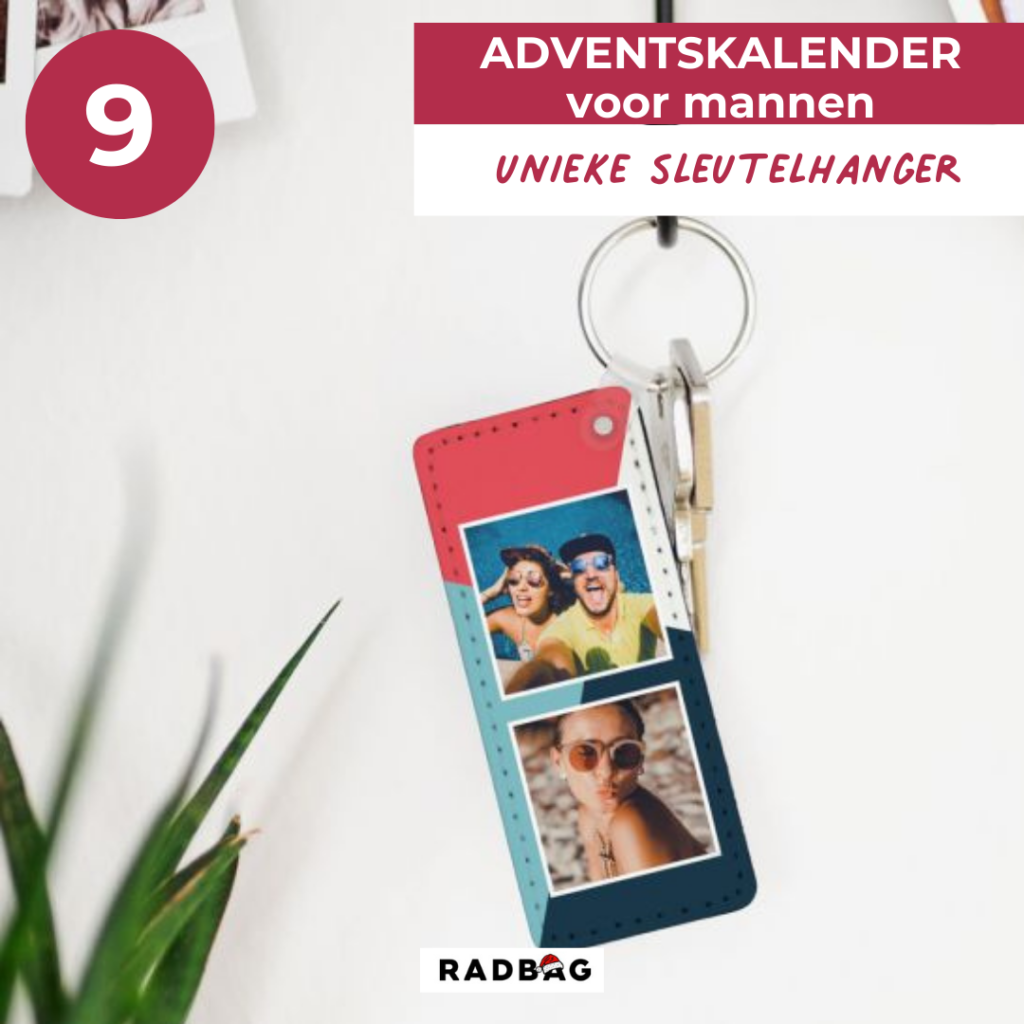 Adventskalender vullen mannen sleutelhanger 9