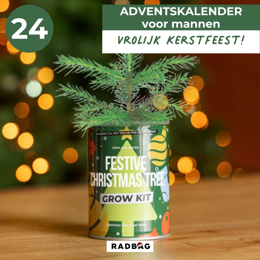 Adventskalender vullen mannen x-mas tree 24