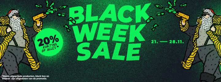 20% korting tijdens Black Week Sale Radbag