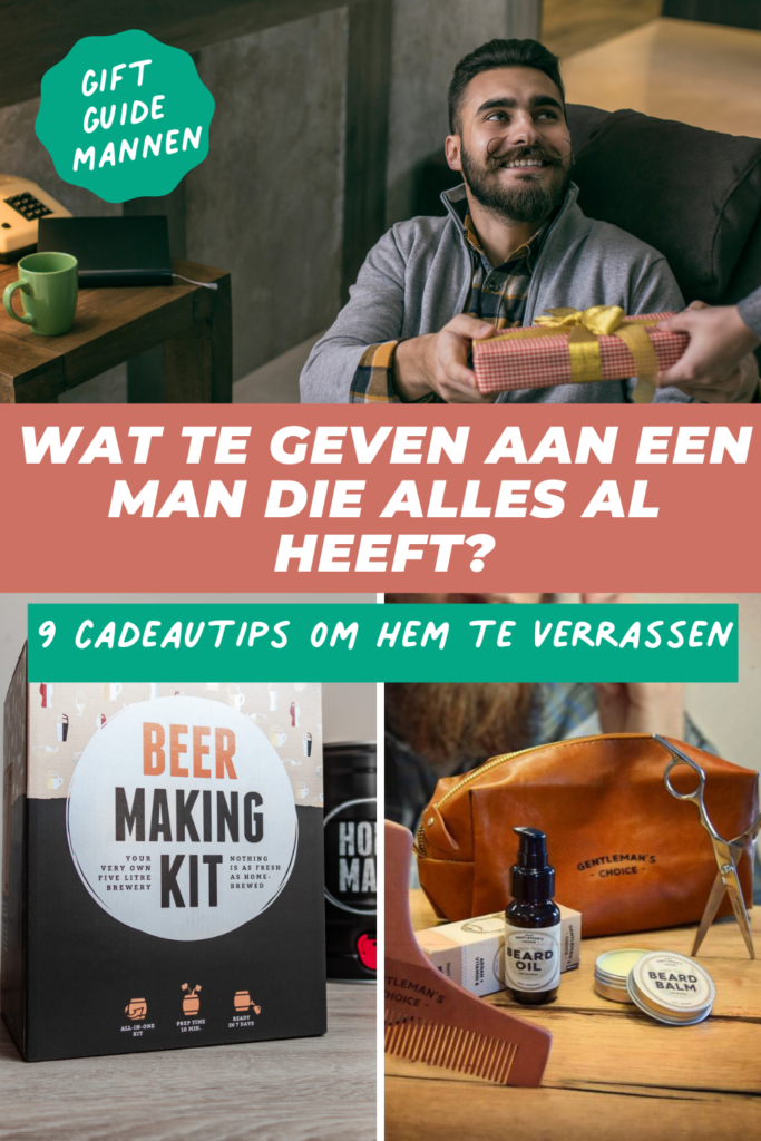 9 cadeautips voor mannen die alles al hebben