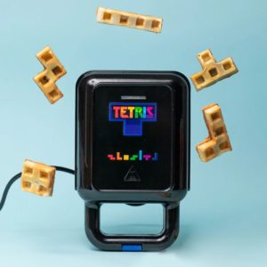 Tetris WafelIjzer gadget voor Geeks van Radbag