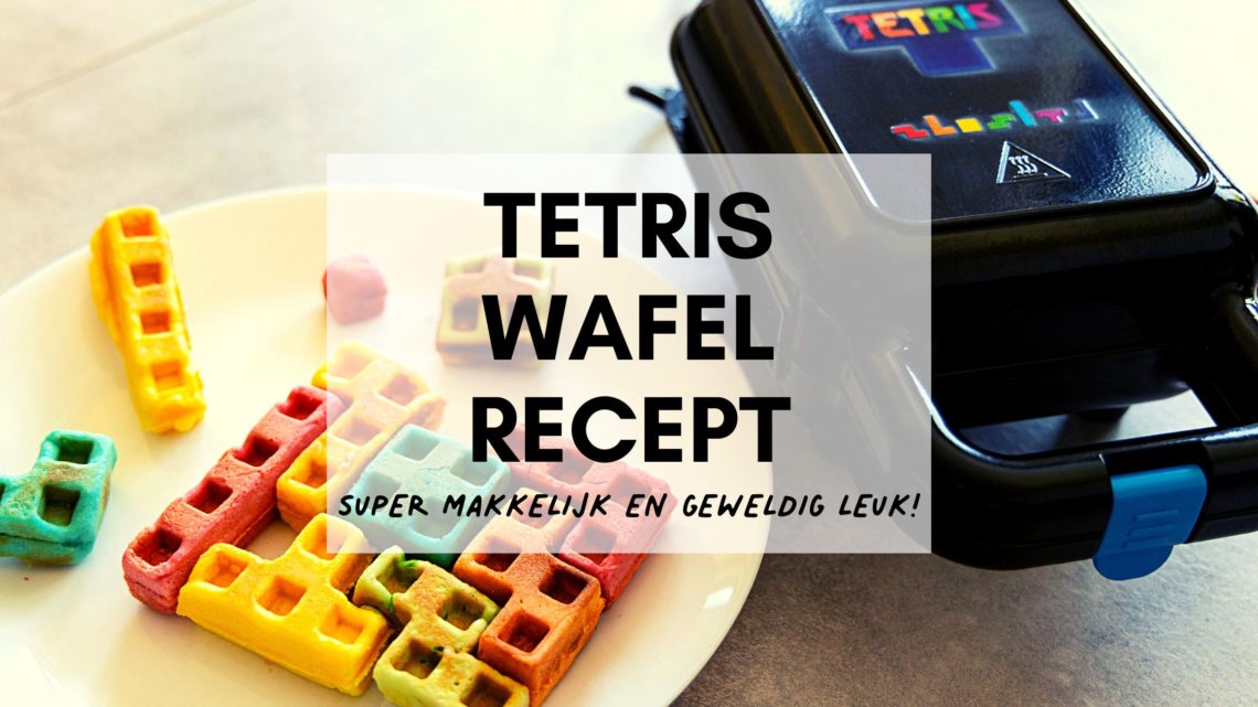 Wafel recept maken met Tetris blokjes Blog header