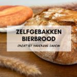 Recpet om brood te bakken waarbij bier een bestanddeel is.