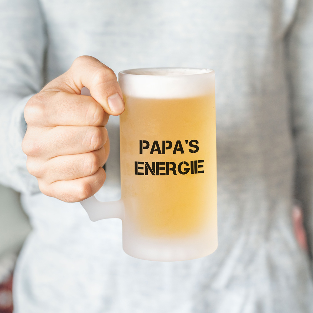 Bierpul met 4 tekstregels