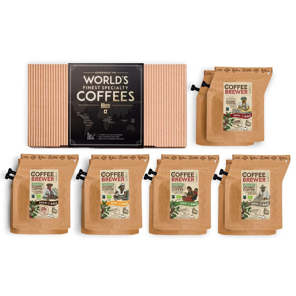 's Werelds beste koffie cadeaubox