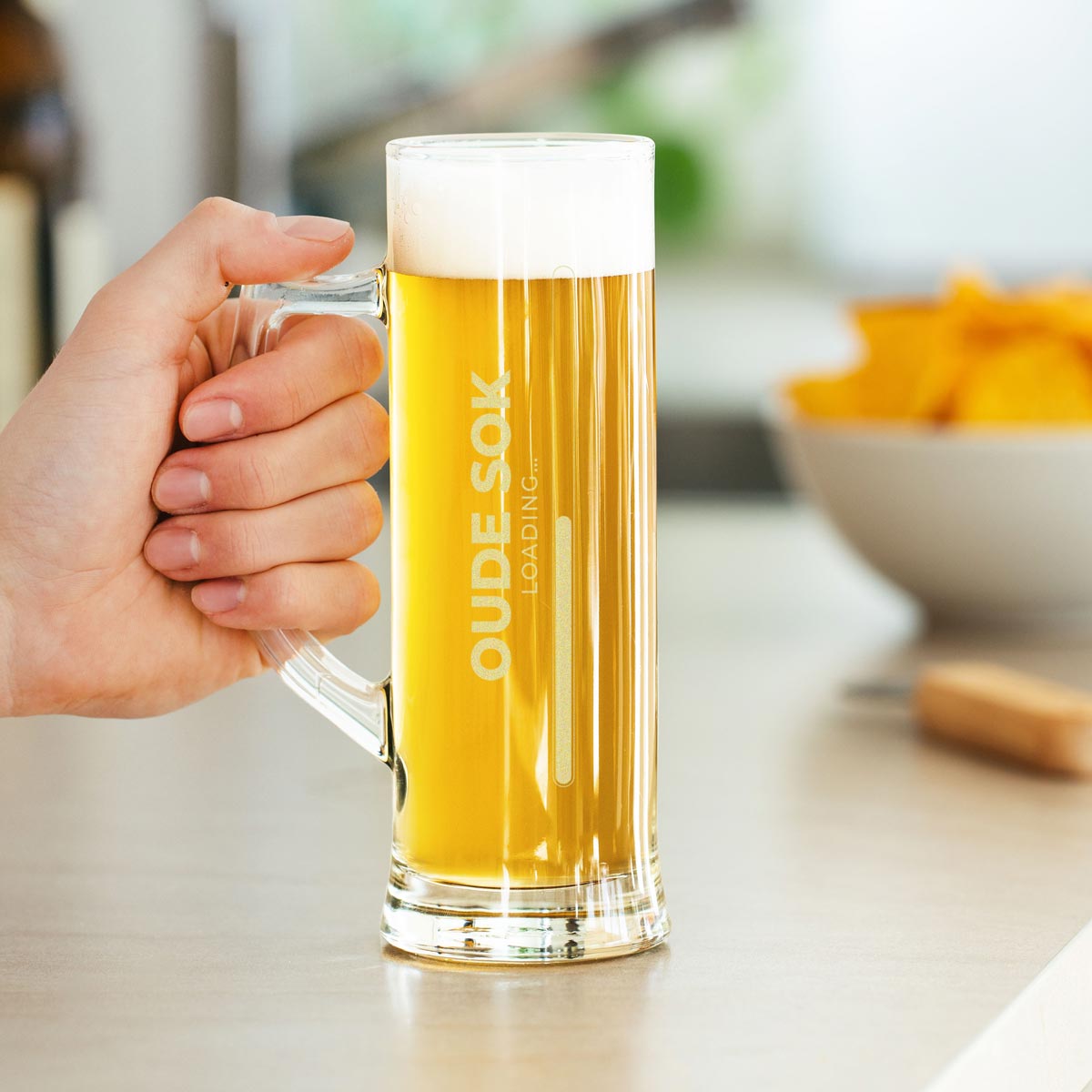 Gepersonaliseerd Bierglas met Naam Loading