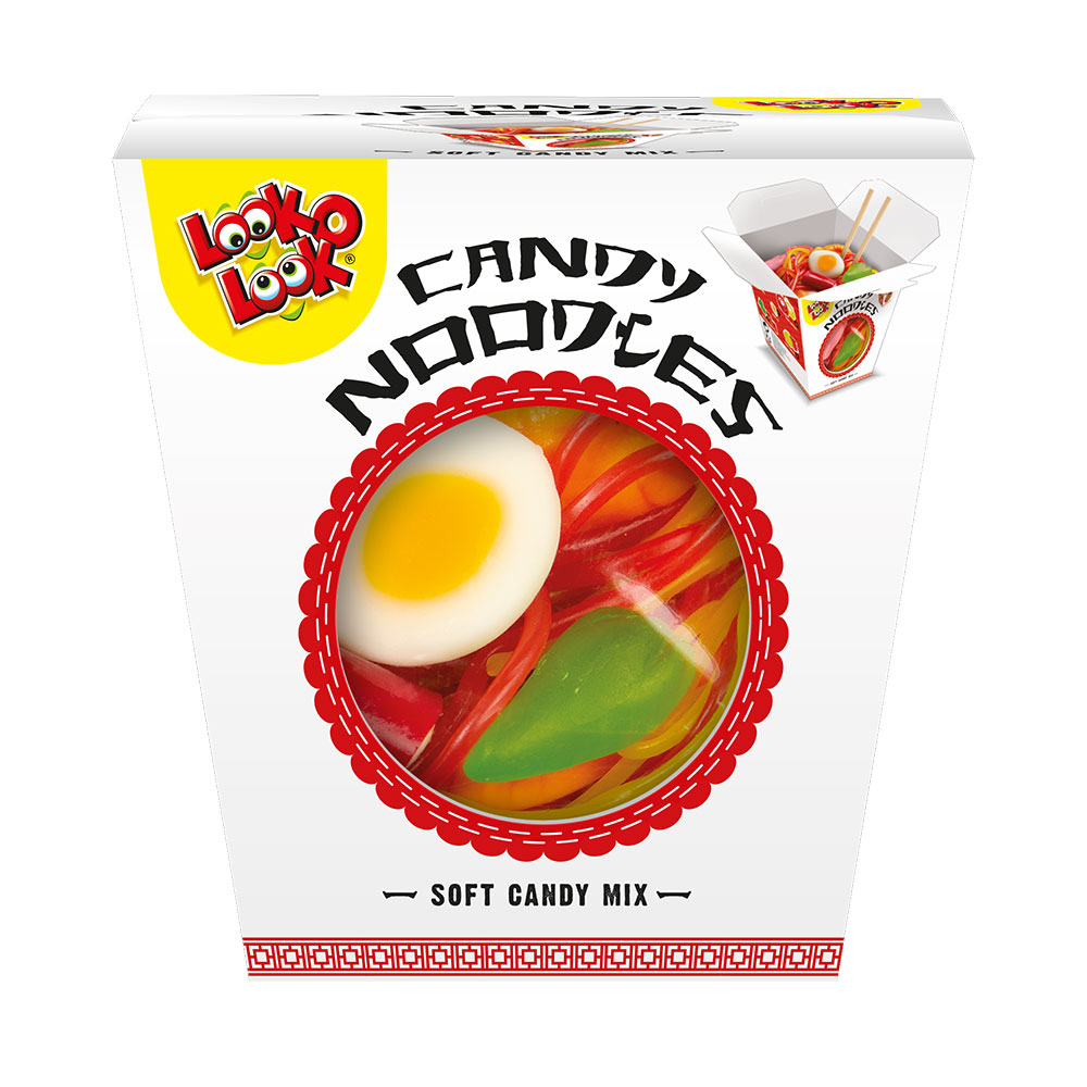 Noodle snack van fruitgums