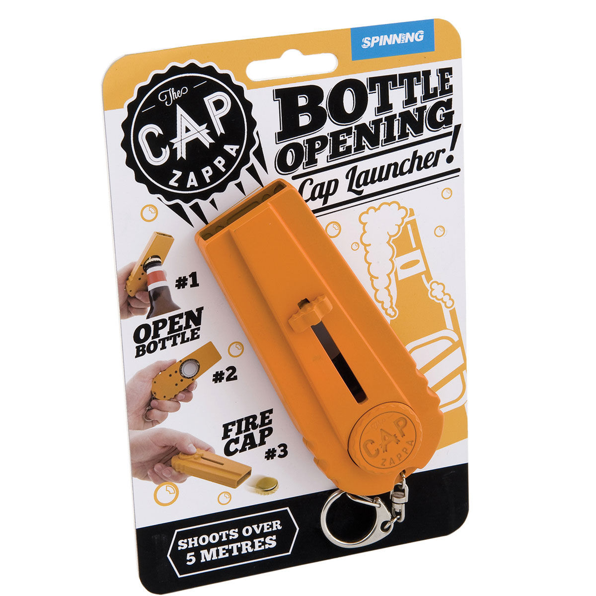 CAP Zappa - Flesopener met kroonkurkenopener