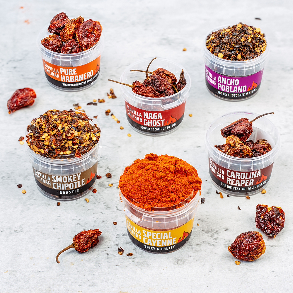 Scovilla XXX-Hot Chili Pepper Set