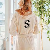 Badjas Monogram met Tekst