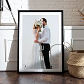 Gepersonaliseerde foto poster met tekst