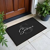 Gepersonaliseerde deurmat met monogram