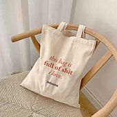 Gepersonaliseerde tote bag met tekst