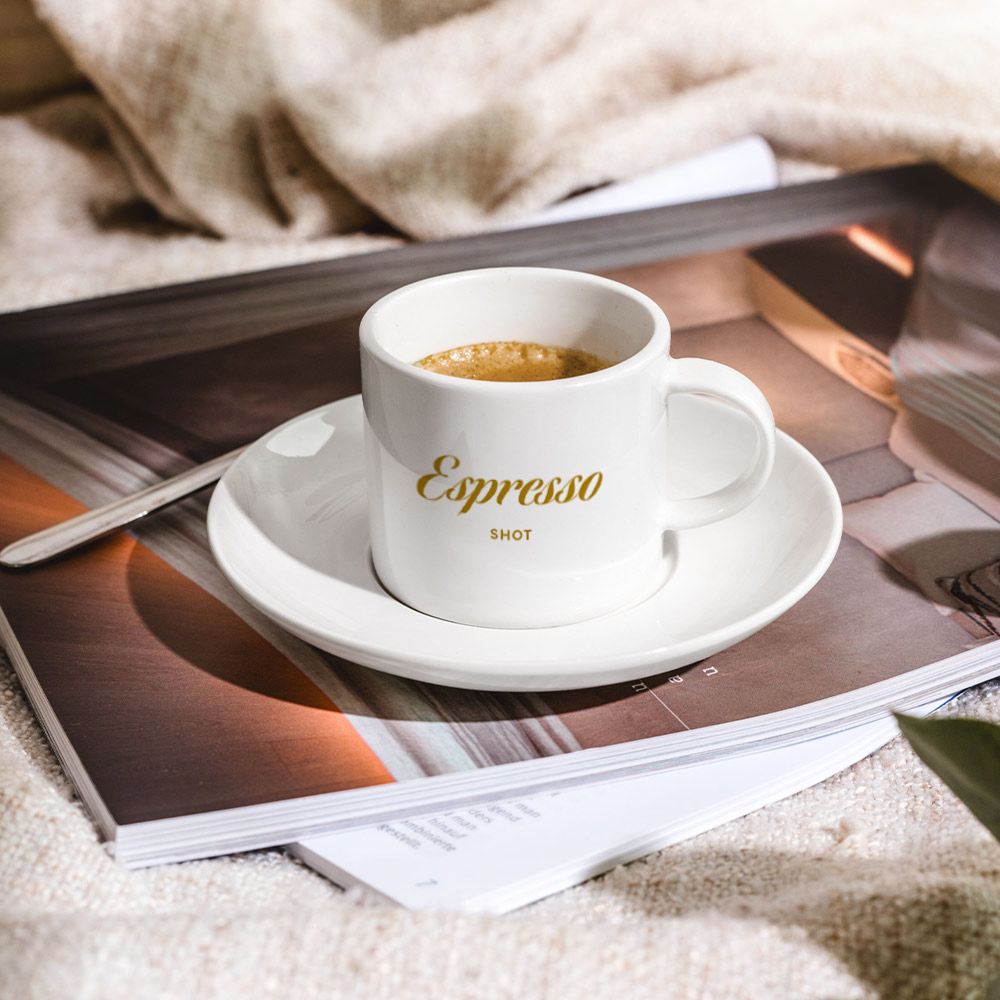 Gepersonaliseerde espresso mok met naam