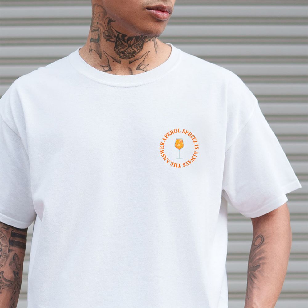 Gepersonaliseerd Aperol t-shirt