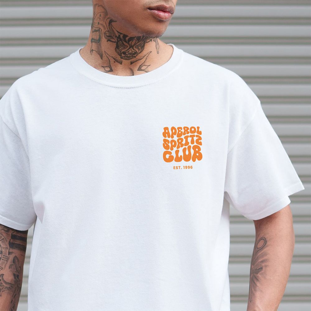 Gepersonaliseerd Aperol Spritz Club t-shirt