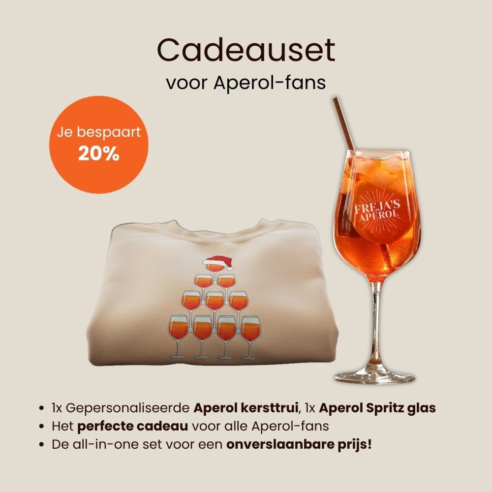 Cadeau set Aperol voor Kerst