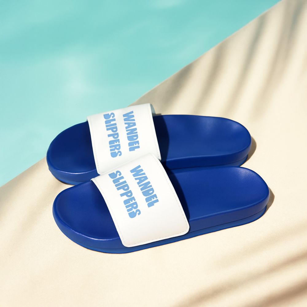 Gepersonaliseerde badslippers met twee regels