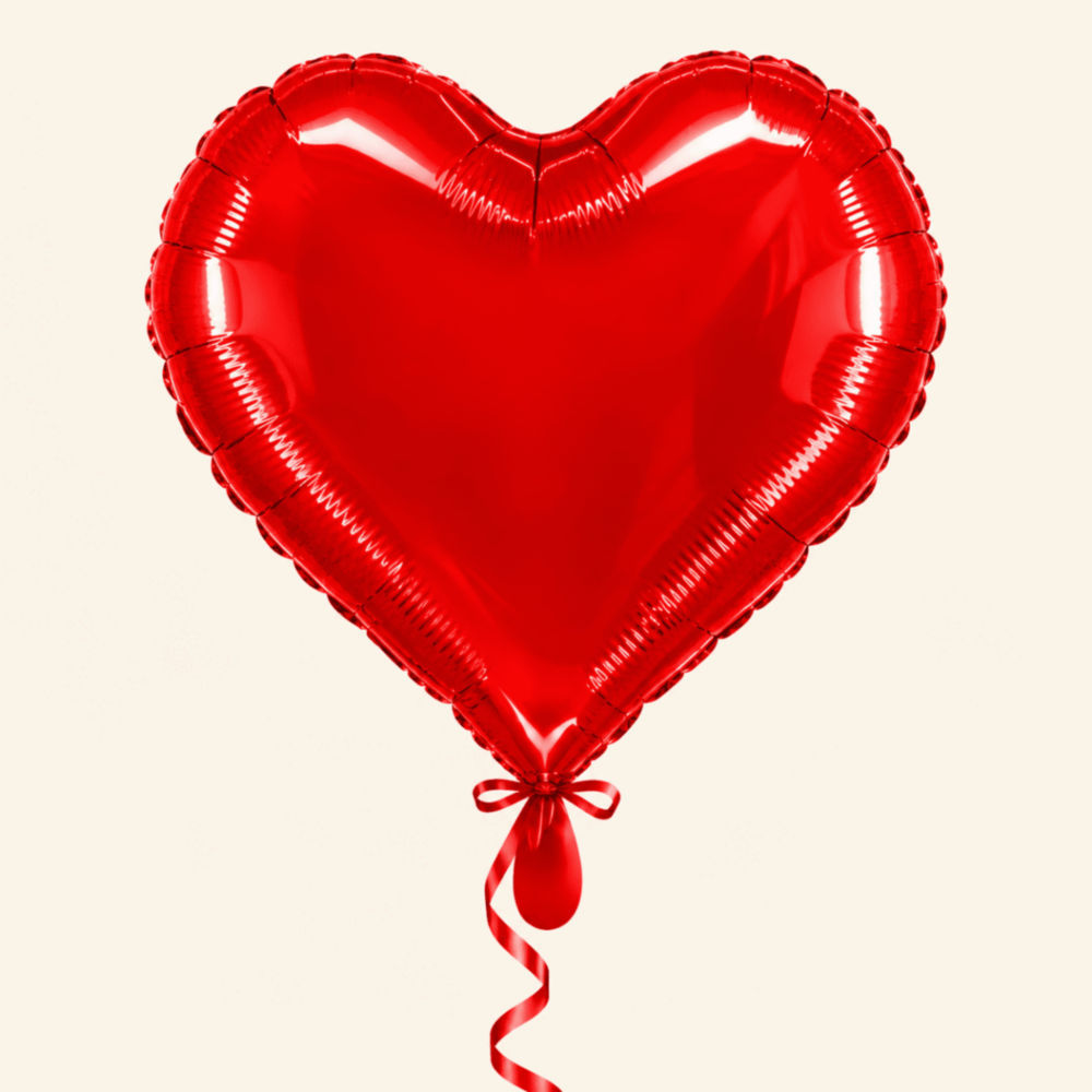 Hartballon Rood – Folieballon