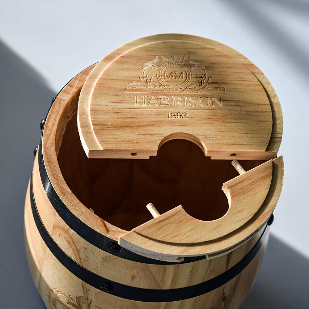 Drankdispender Houten Wijnvat