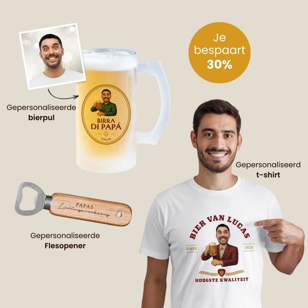 Bier cadeau set