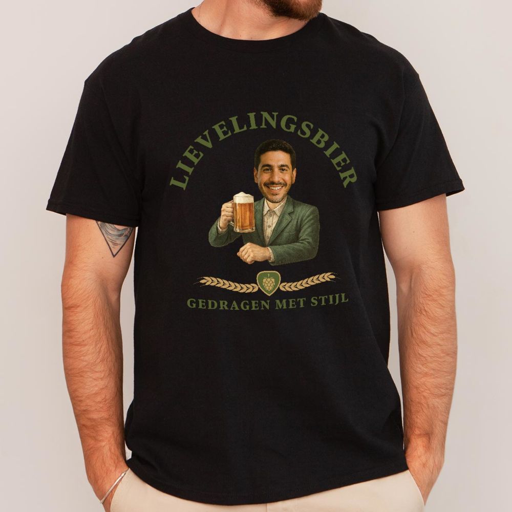 Gepersonaliseerd t-shirt met logo en gezicht