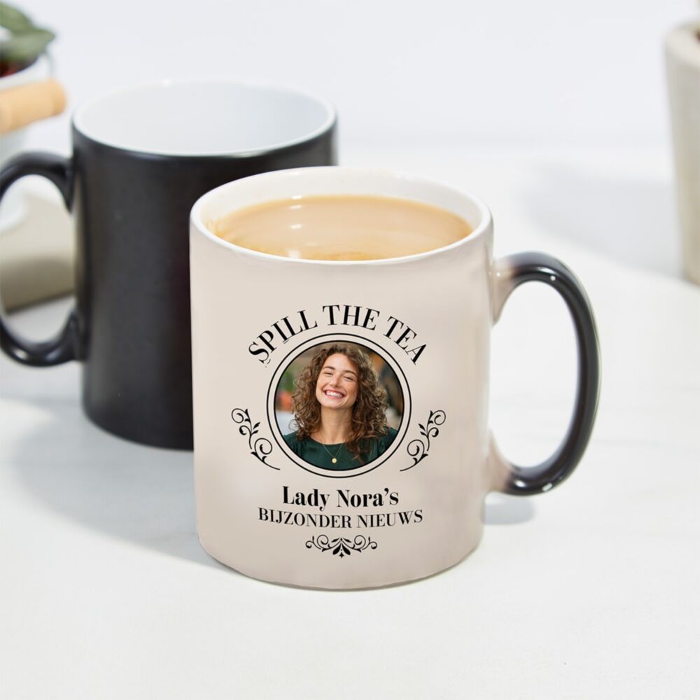 Gepersonaliseerde mok Spill the Tea