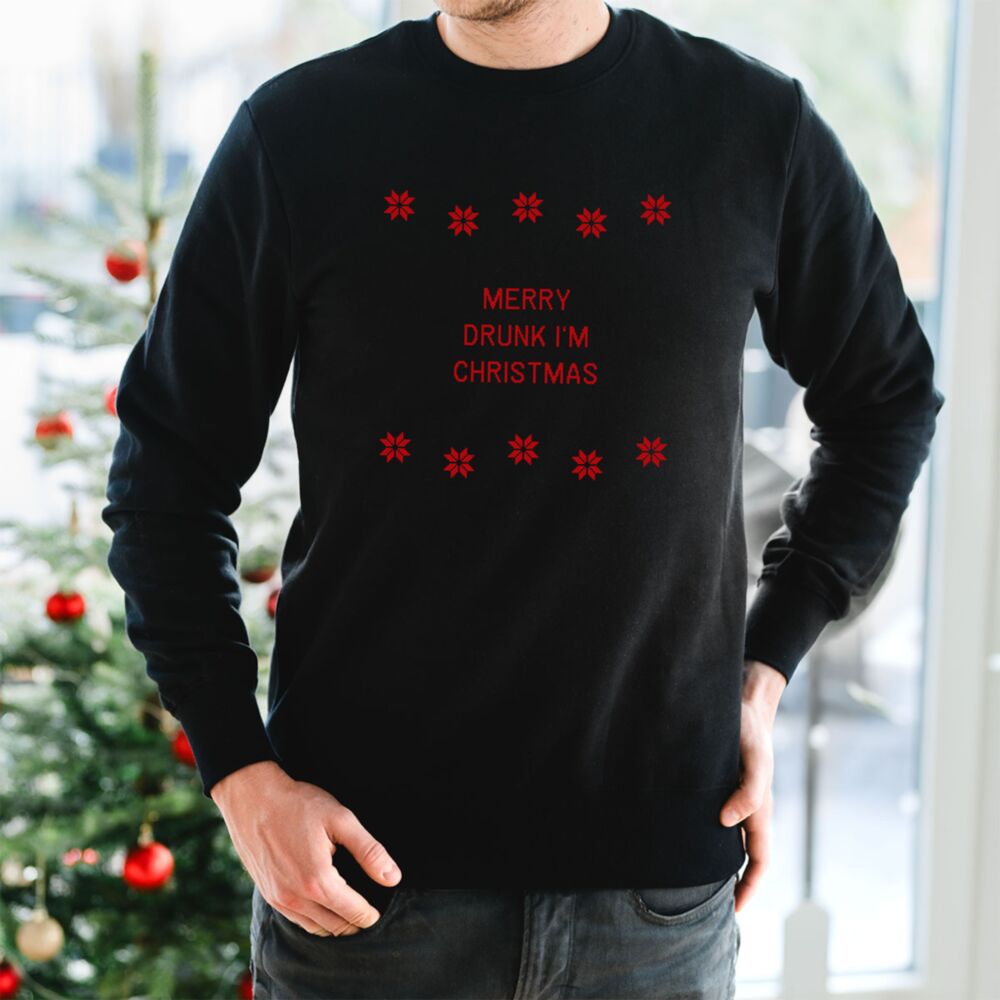 Gepersonaliseerde kersttrui met spreuk